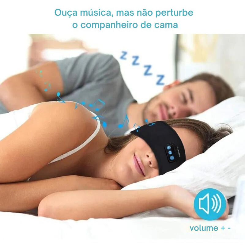 Bandana Relaxante - Fone de ouvido Bluetooth - Nishop Online